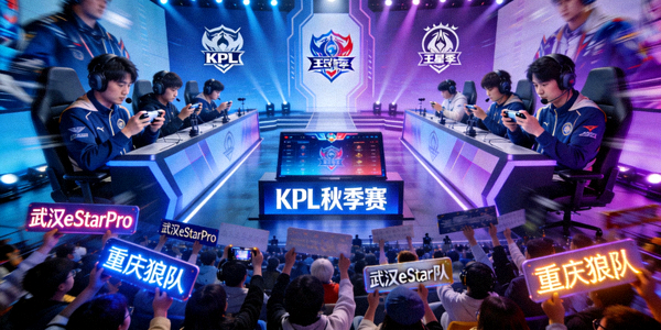 王者荣耀KPL秋季赛比赛现场图